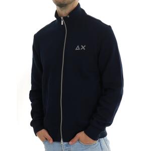 FELPA ZIP NAVY